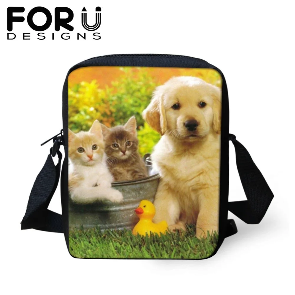 

FORUDESIGNS Travel Women Small Messenger Bags 3D Cute Baby Animal Printing Casual Cross Body Bags for Female Handbags Women Bags