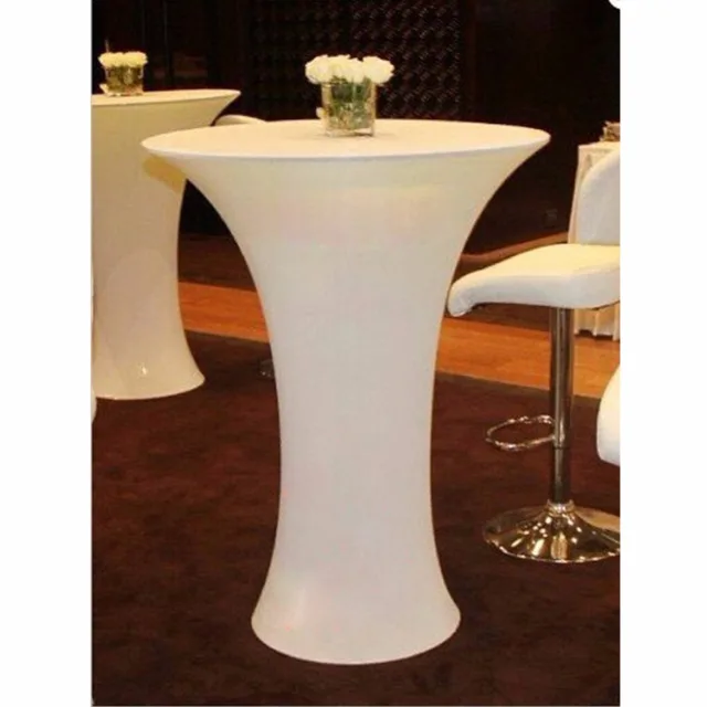 Aytai 10pcs 60 x110cm Spandex Cocktail Table Cover Tablecloth Stretch