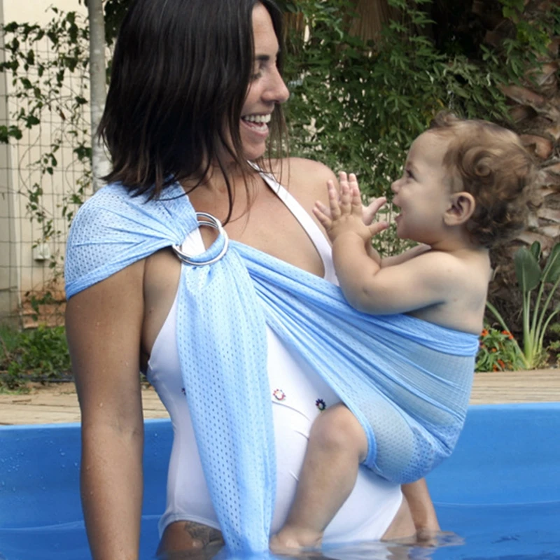 

Infant Sling Soft Natural Wrap Baby Carrier Suitable for Newborns Kangaroo quick-drying Baby Backpack 0-3 Cotton Nursing Cover