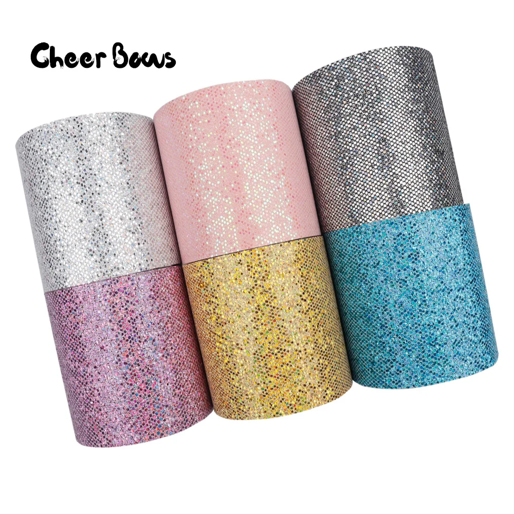 

2Yards/Bag Snake Glitter Ribbon 75mm Mesh Sequin Shiny Graduate Tape DIY Girls Hair Accessories Gift Party Handmade Materials