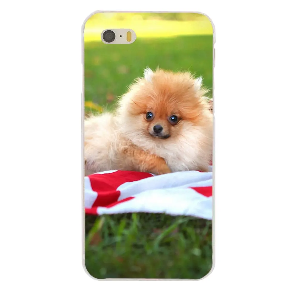 Pomeranian Puppy Dog для Sony Xperia Z Z1 Z2 Z3 Z4 Z5 compact Mini M2 M4 M5 T3 E3 E5 XA XA1 XZ Premium мягкий чехол с