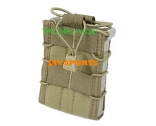 TMC MOLLE Pouch CROSS модульная Одиночная M4, G36, AK подсумок BK, KH, OD, FG, ATFG+(SKU12050420 - Цвет: khaki