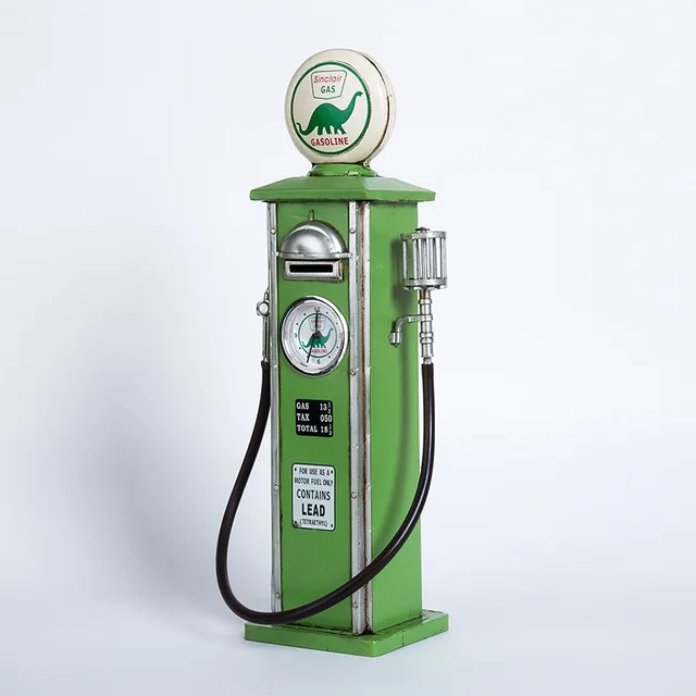 American Retro Gas Pump Model Of Storage Tank Creative Clothing American Retro Gas Pump Model Of Storage Tank Creative Clothing Studio Window Display Props Study