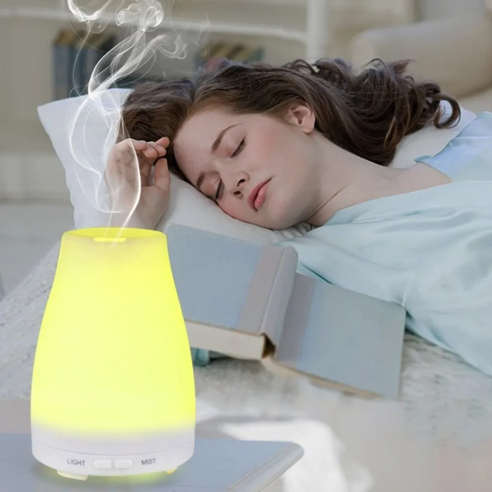 

BOLEDENGYE LED RGB Night Light Humidifier Beauty Atmosphere Lamp Mist Maker Lights 7 Colors Air Freshener EU US Plug Power