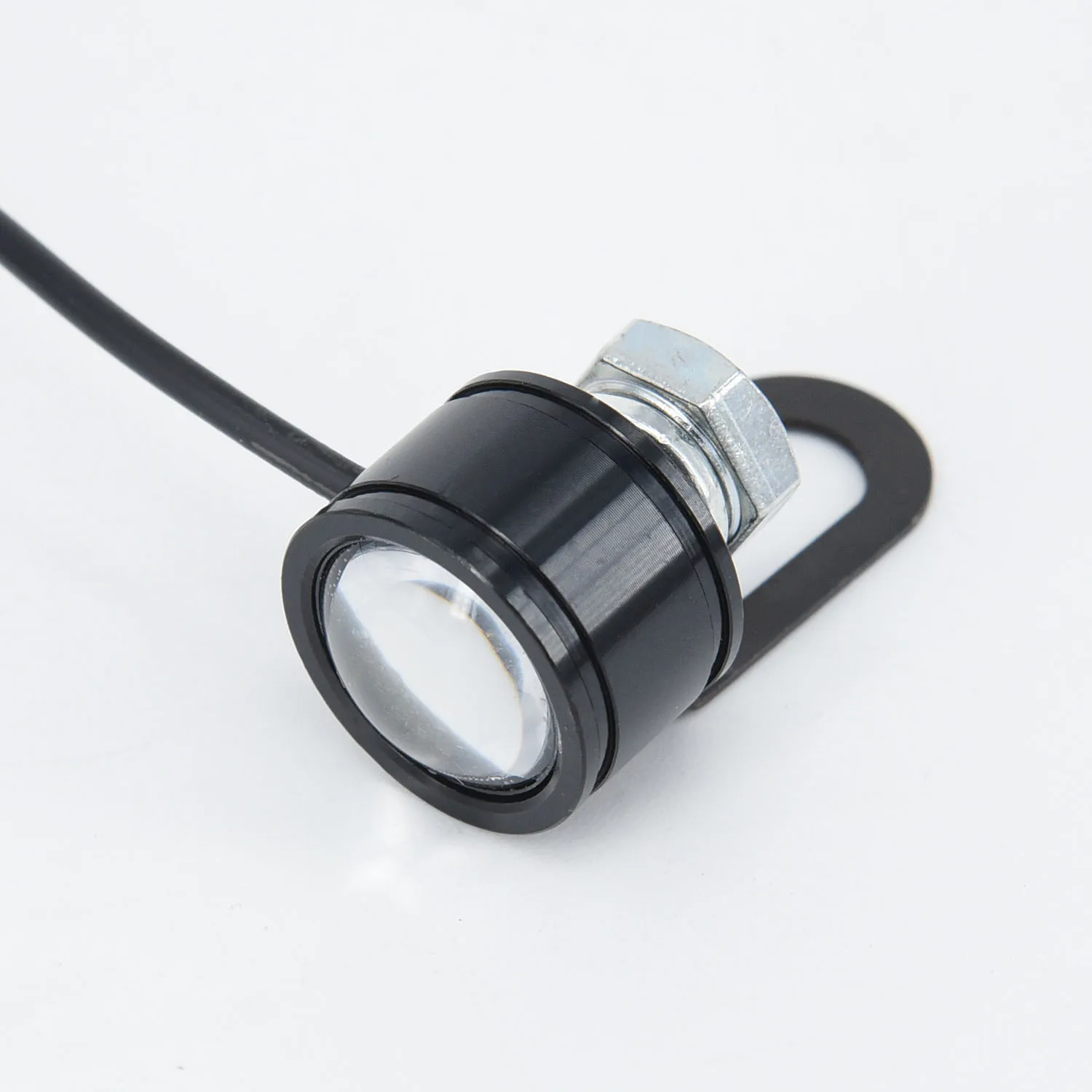 Комплект из 2 предметов 21,5*20*47 мм 12V мотоциклов белый Светодиодный точечный светильник головной светильник вождения светильник противотуманная фара для автомобиля Запчасти