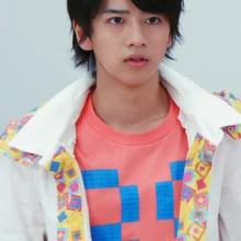  Kamen Rider Exaid Emu Hojo Cosplay Costume White Casual Wearing Overcoat 