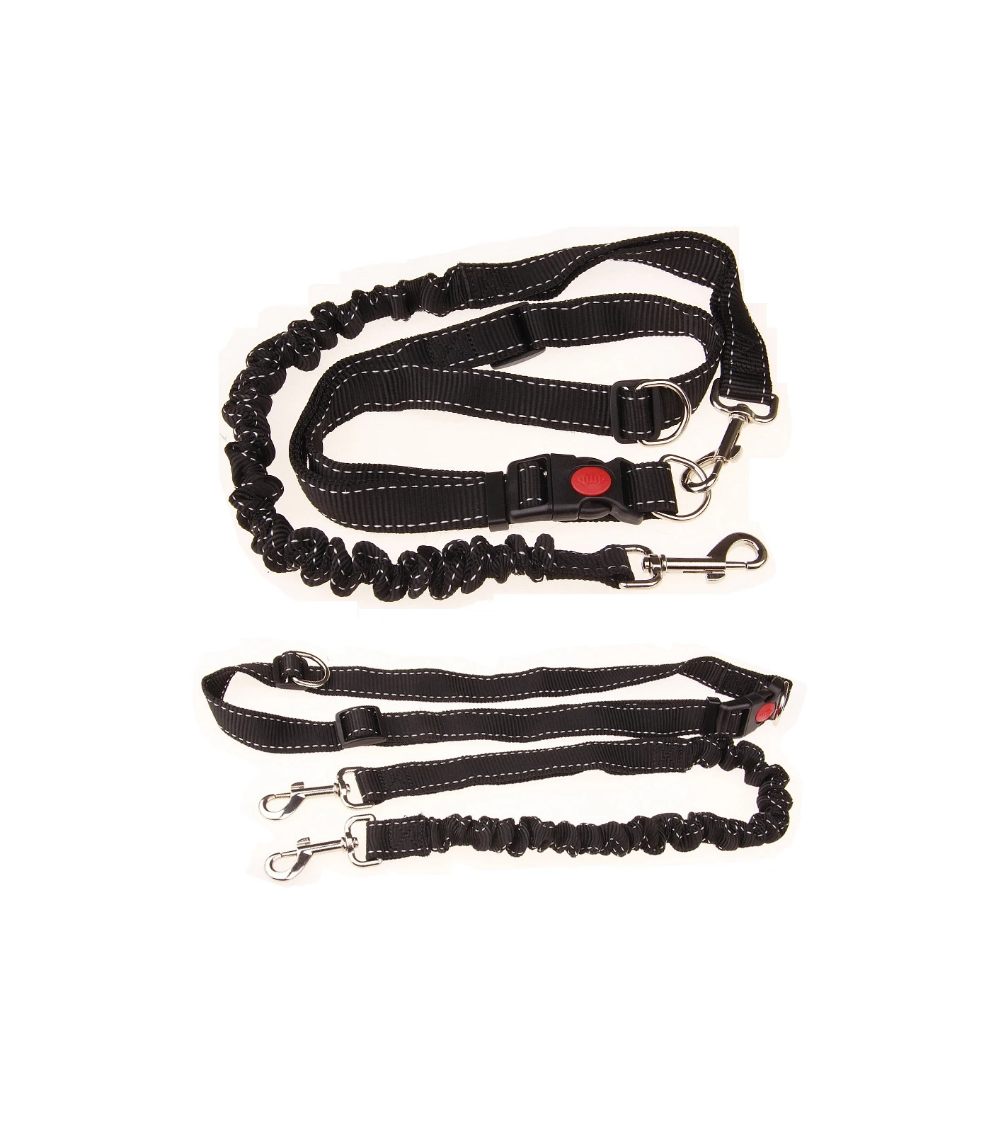 Pet Traction Lines Black Nylon Dog Leashes Long Walking Pet Dog Leashes