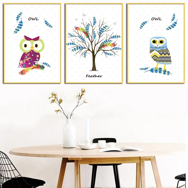 Wall Painting Art Simple Tree Wall Decor Diy
