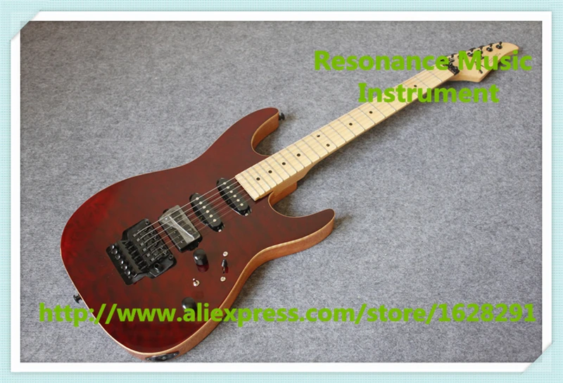 

Hot Selling China Quilted Finish Tom Anderson S-Family Suneye Guitar Electric With Maple Fretboard For Sale