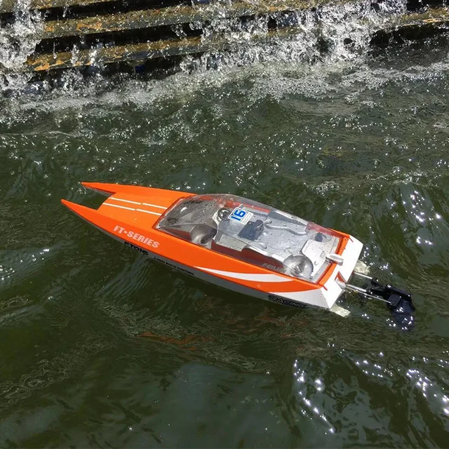2,4G 4-канальный радиоуправляемая лодка с дистанционным управлением высокого скоростной катамаран гоночный катер игрушки для детей