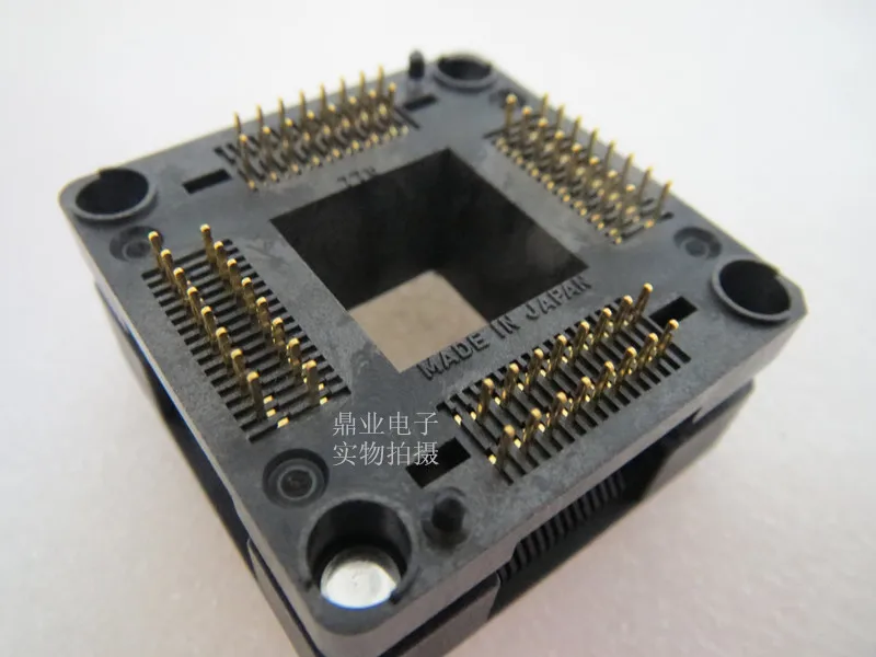 wiretracker Opentop OTQ-64-0.8-02 QFP64/TQFP64/LQFP64 0.8MM IC Burning seat Adapter testing seat Test Socket test bench in stock network cable repair maintenance tool kit