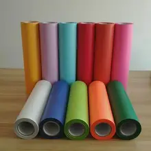1 лист 1" x 40"/25 см x 100 см ПВХ теплопередача виниловая Футболка железа на HTV тепла пресс машина режущий плоттер