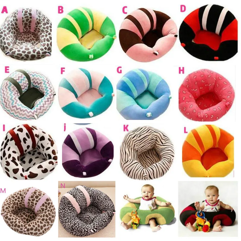 

Top Baby Support Seat Plush Sofa Infant Learning To Sit Chair Keep Sitting Posture Comfortable For 0-12 Months Baby Chair