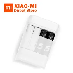 Новый Xiaomi ZMI Ni-MH зарядное устройство ZI5/ZI7 AA/AAA с 4 слотами портативный многофункциональное зарядное устройство 1800 мАч 1,2 в для смартфона