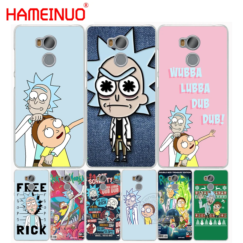 

HAMEINUO Rick and morty cartoon Cover phone Case for Xiaomi redmi 4 1 1s 2 3 3s pro note 4 4X 4A 5A