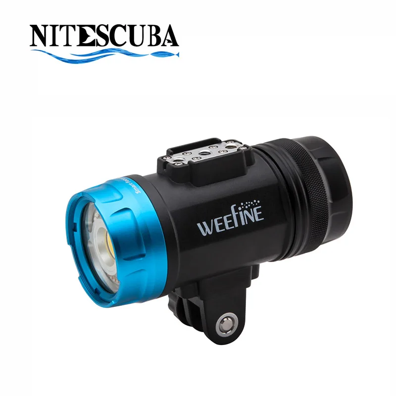 NiteScuba Дайвинг Строб Weefine WF071 Смарт фокус 4000 видео свет для rx100 tg5 футляр для камеры для подводной съемки с аксессуар - Цвет: WF071 foucus 4000