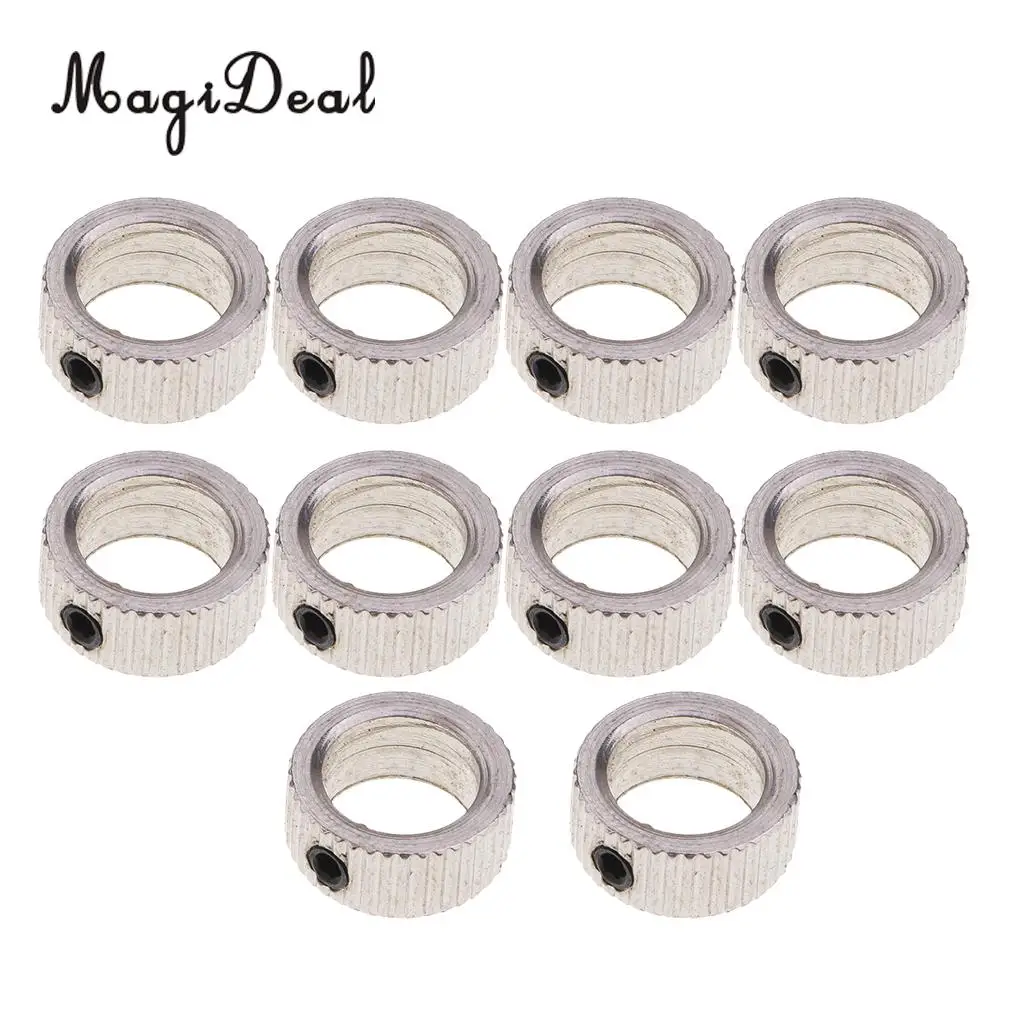 10Pcs 9x4.1mm 9x5.1mm 9x6.1mm 11x8.1mm RC Landing Gear Stop Set Wheel Collar Stopper RC Plane Model Accessories