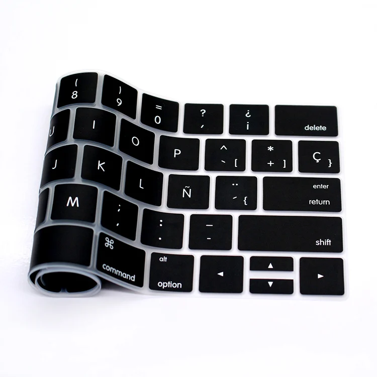 Силиконовая накладка на клавиатуру для Macbook Pro 13 15 A1706 A1989 A1707 A1990 A2159 с сенсорной