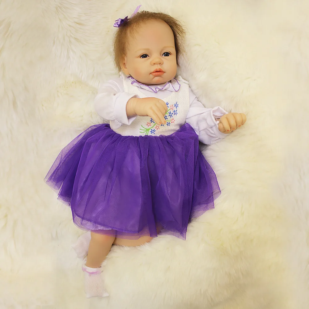 OtardDolls Reborn baby Doll 22 "55 см Reborn куклы мягкая Винил кремния Reborn куклы для детей подарок на день рождения