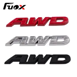 3D автомобильный Стайлинг хромированный металлический автомобильный стикер AWD эмблема значок задняя наклейка логотип авто аксессуары для