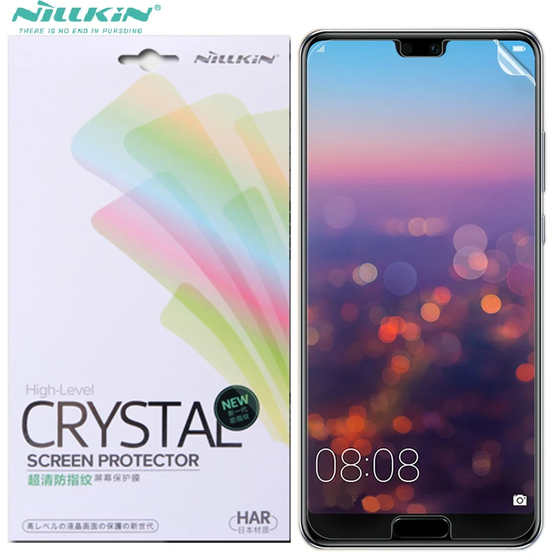 

Nillkin glossy Screen Protector For huawei P20 PRO Anti-Fingerprint Matte Protective film For Huawei P20 Pro
