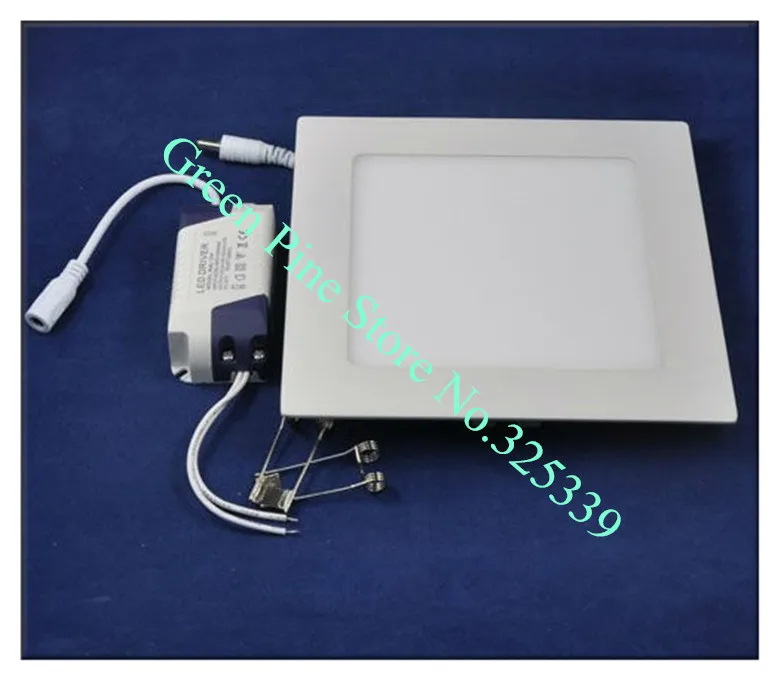 Conduziu a Luz de Teto Lâmpada de Iluminação Luz do Painel Frete Grátis w 400lm Ac85-265v Quadrado Levou 2835 Smd Downlight Lâmpada Holofotes 6 Pcs 4 5 Luzes do painel de LED