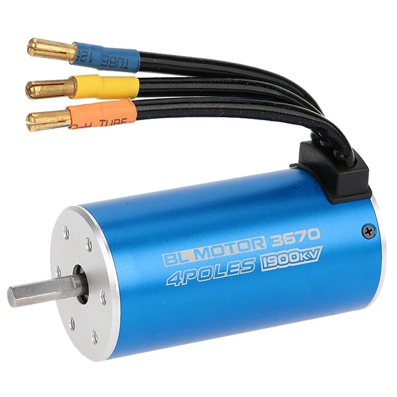 

HOT SALE 3670 1900KV 4 Poles Sensorless Brushless Motor for 1/8 RC Car