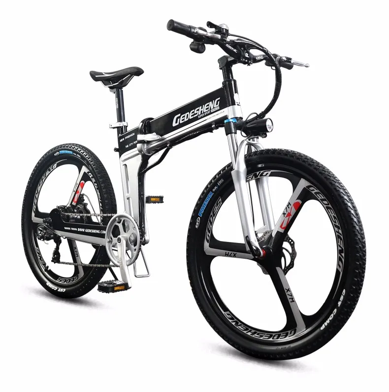 Perfect 26 Electric bicycle 48v hidden lithium battery 400W MTB ebike high speed motor  ABS brake Fold Electric mountain bike transporta 32