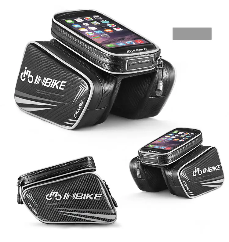 Excellent INBIKE Bike Bag Top Tube Bag Waterproof Bicycle Front Frame Pannier Bag with Touch Screen Phone Case B16265 17 Excellent INBIKE Bike Bag Top Tube Bag Waterproof Bicycle Front Frame Pannier Bag with Touch Screen Phone Case B16265 17