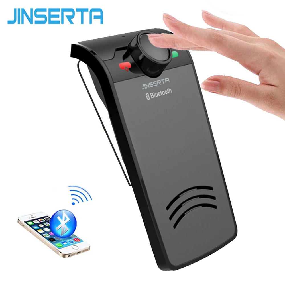 JINSERTA козырёк от солнца динамик телефона беспроводной Bluetooth автомобильный