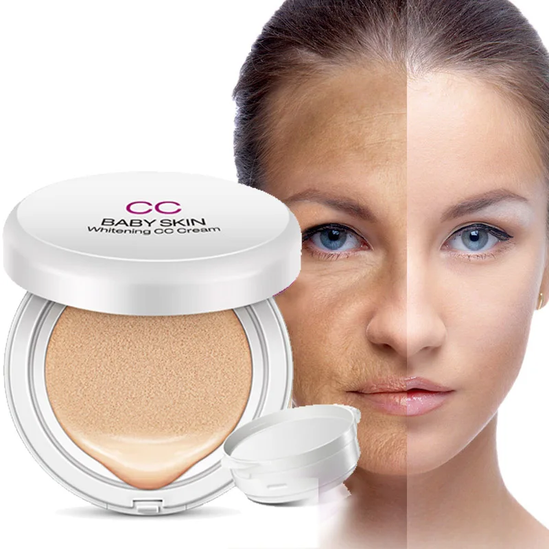 

BIOAQUA Cosmetics Baby Skin Air Cushion BB CC Cream Whitening Concealer Moisturizing Hyaluronic Acid Liquid Base Makeup