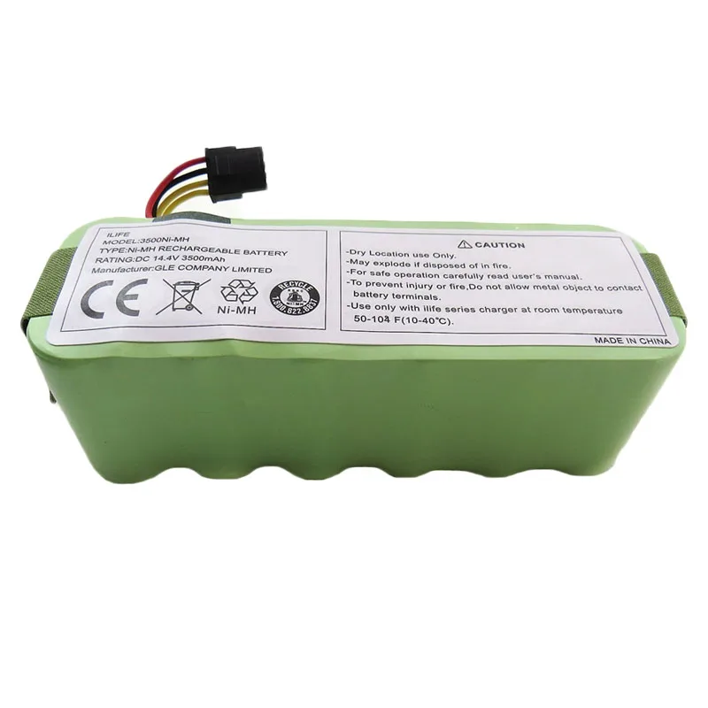 Для Ecovacs X500 Ni-MH 3500mAH 14,4 V аккумулятор для Kitfort KT504 Haier T322 T321 T320 T325 Запчасти для роботизированного пылесоса аксессуар