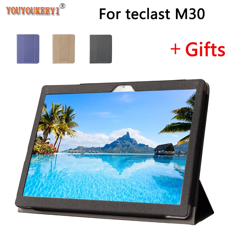 Чехол для Teclast M30 4G Phablet планшеты 10 1 дюйма трехслойная подставка чехол teclast +