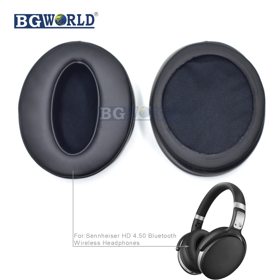 BGWORLD амбушюры с памятью ушные вкладыши Чехлы для Sennheiser HD 4 50 HD4.50 BTNC Bluetooth наушники