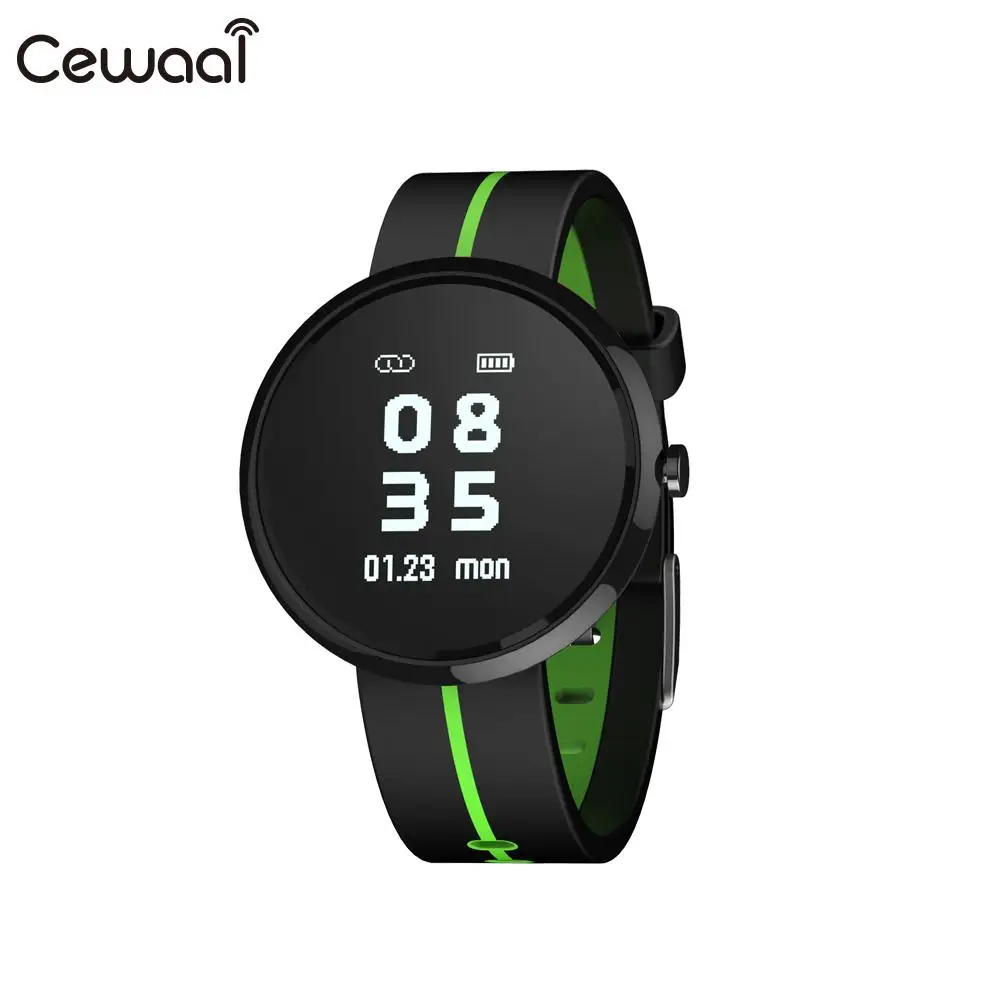 

Cewaal Smart Wristband V06S 32KB+256KB 0.95 Inch OLED for IOS Touchpad Premium Multifunctional Smartband