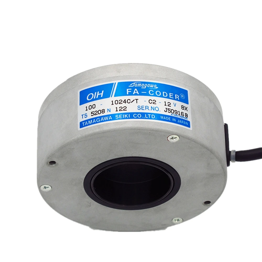 

New 100mm Optical Rotary Encoder TS5208N143 Line Driver Output 1024PPR Pulse Position Encoder