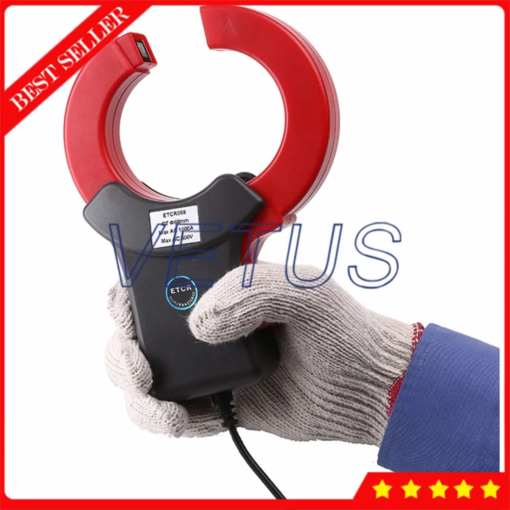 ETCR068 0mA1000A Clamp AC Leakage Current Sensor for measurement high
