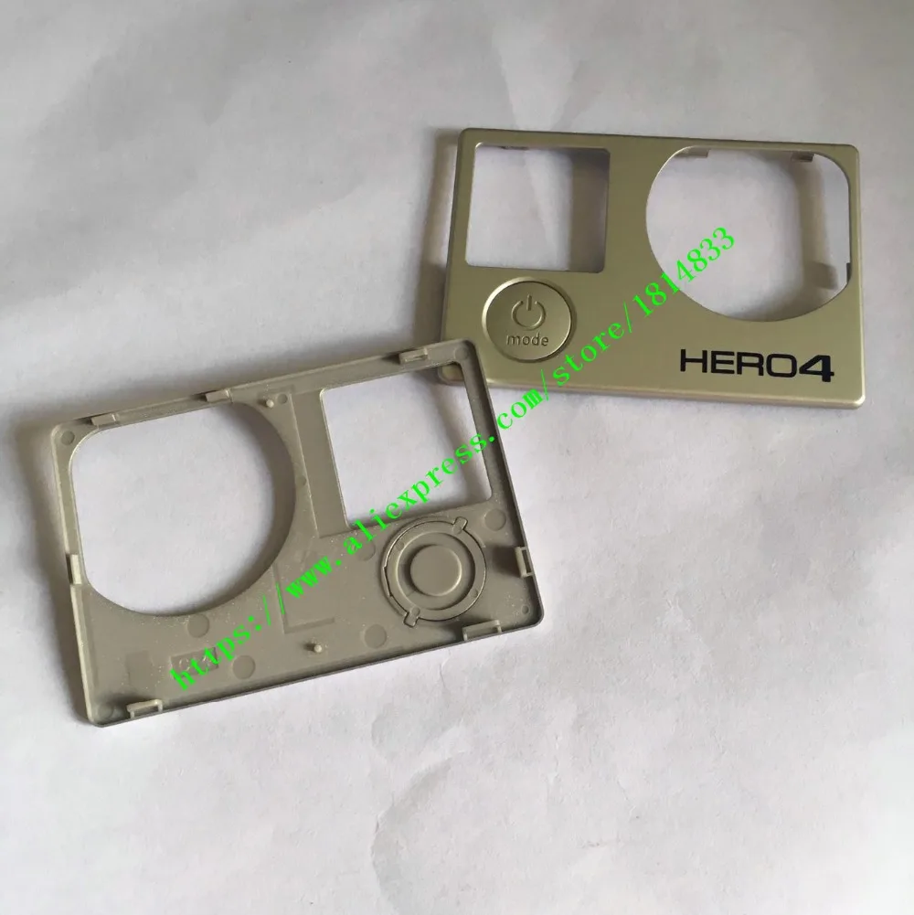 

Front Board for Gopro Hero 4 Front Panel Hero4 Cover Faceplate with Mode Button Repair Parts Replacement Accessories