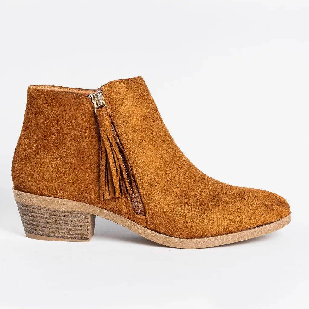 

PUIMENTIUA 2019 New Fashion Women Boots Autumn Boots Zipper Ankle Boots Winter Suede Luxury Women Shoes Peep Toe