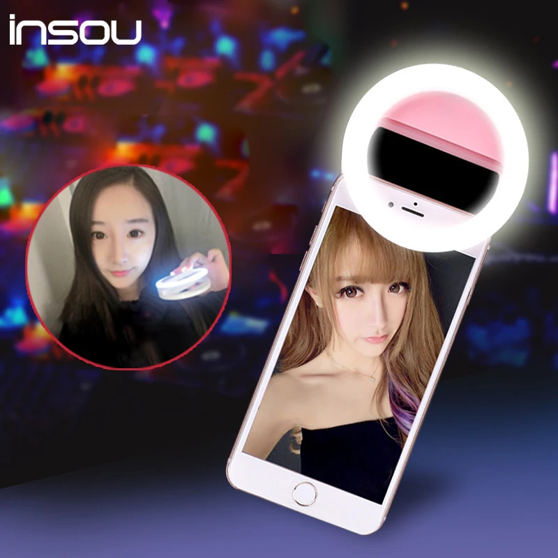 imágenes para Nueva portátil selfie anillo de luz led luz de relleno hasta selfie anillo luminoso para el iphone se 5 6 6 s plus para lg para samsung para htc imágenes para Nueva portátil selfie anillo de luz led luz de relleno hasta selfie anillo luminoso para el iphone se 5 6 6 s plus para lg para samsung para htc