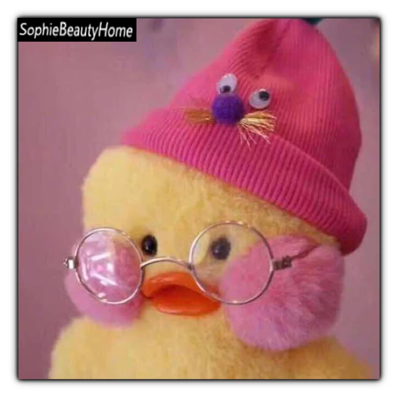 

Sophie beleza casa costura Diy diamante pintura cross stitch cartoon pato amarelo pintura diamante bordado quadrado diamond mosa