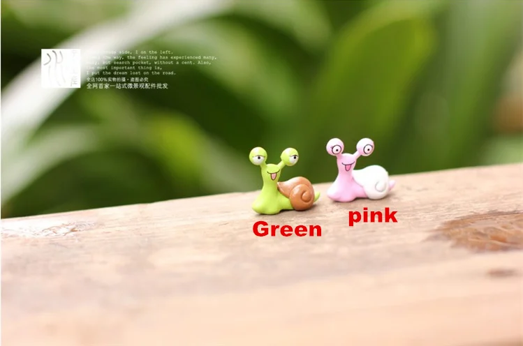 10 шт.! Волшебный сад Mini Snail кукольный дом фигурка бонсай украшение для дома