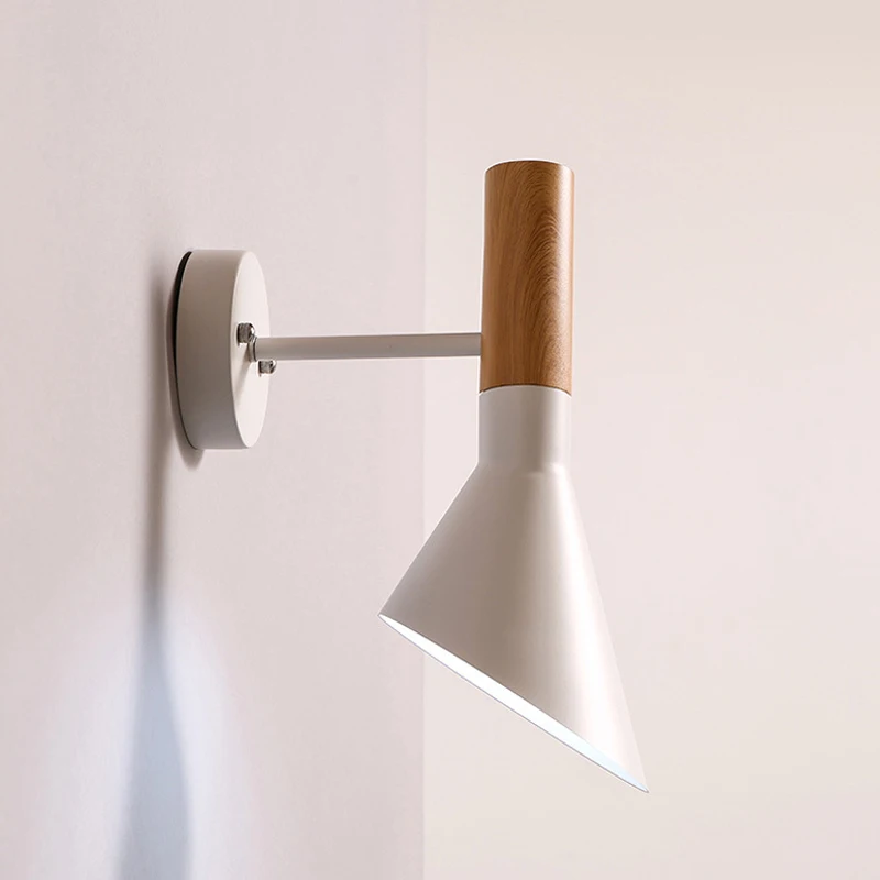Светодиодный настенный светильник QLTEG в скандинавском стиле современный