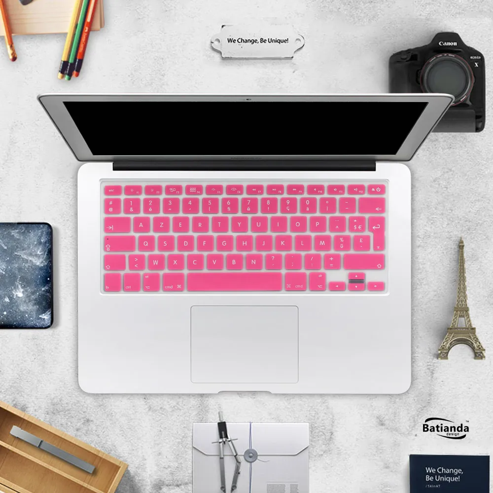 Для Apple Macbook Pro Air 13 15 EU UK турецкий мягкий чехол для клавиатуры 3 4 дюймов A1466 A1502