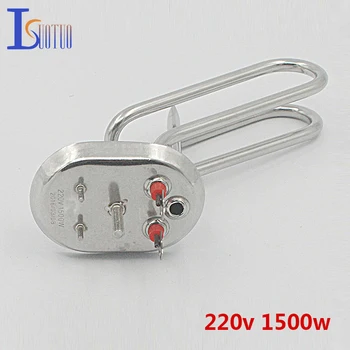 

Guizu 110*80mm cap 220V 1500W electric water heater tubular heating element boiler stainless steel heater parts