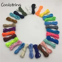 Coolstring Cool 6 мм ширина модные спортивные овальные шнурки кроссовки Ropelaces однотонные баскетбольные шнурки идеальные шнурки для обуви