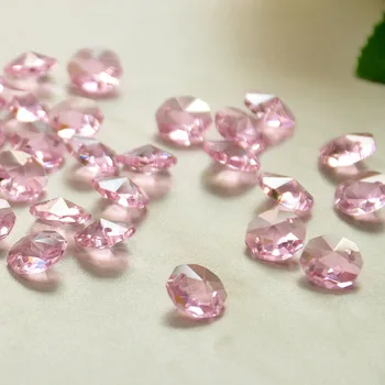 

14mm 500pcs/lot Crystal Chandelier Parts Glass Crystal Octagon Beads Jewelry Making Suncatcher