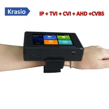 " наручные ЖК-монитор CCTV тестер IPC AHD TVI CVI CVBS аналоговый видеосигнал PTZ управление wifi точка доступа