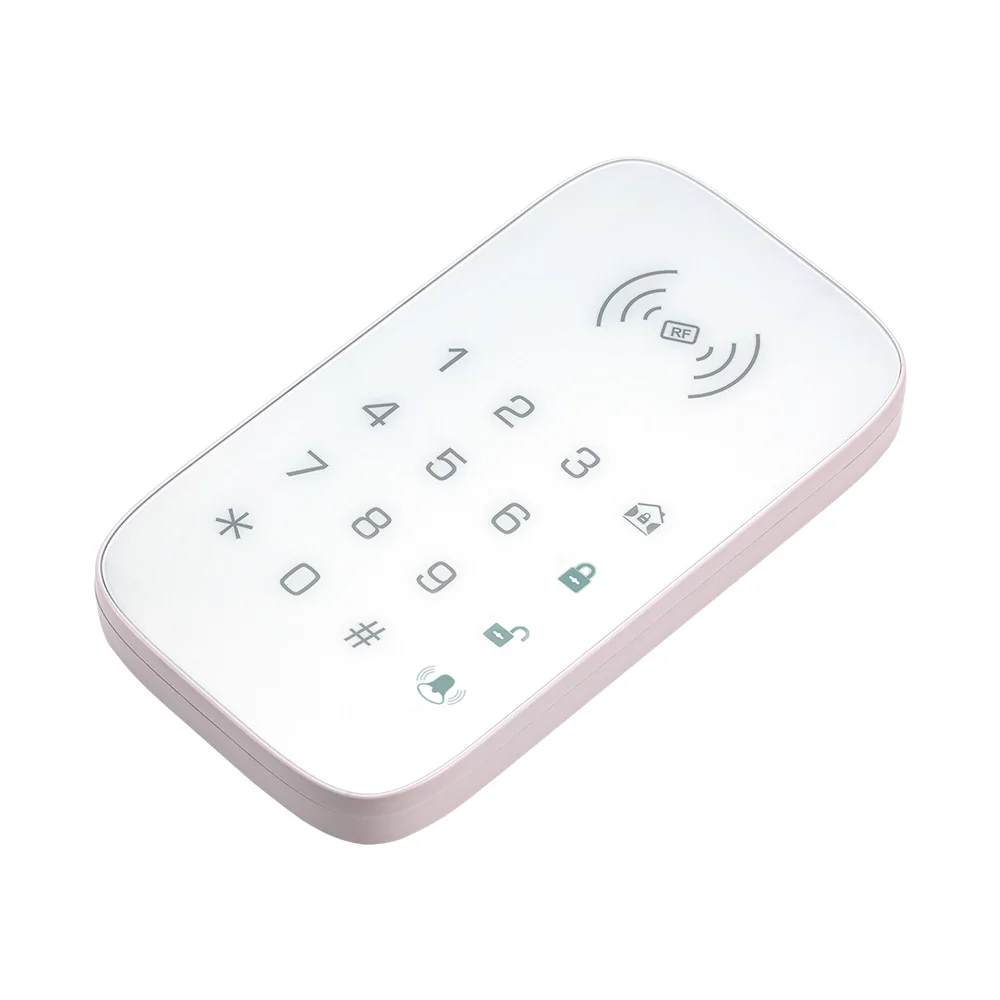 Беспроводная сенсорная клавиатура RFID для домашней системы сигнализации GSM Wi Fi 433