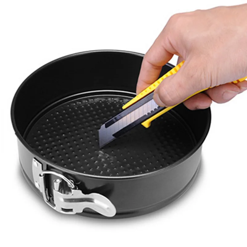 Cake Mould Adjustable Baking Tools Round Live Bottom Lock Mold Cookie Fondant Cutter Pastry | Дом и сад